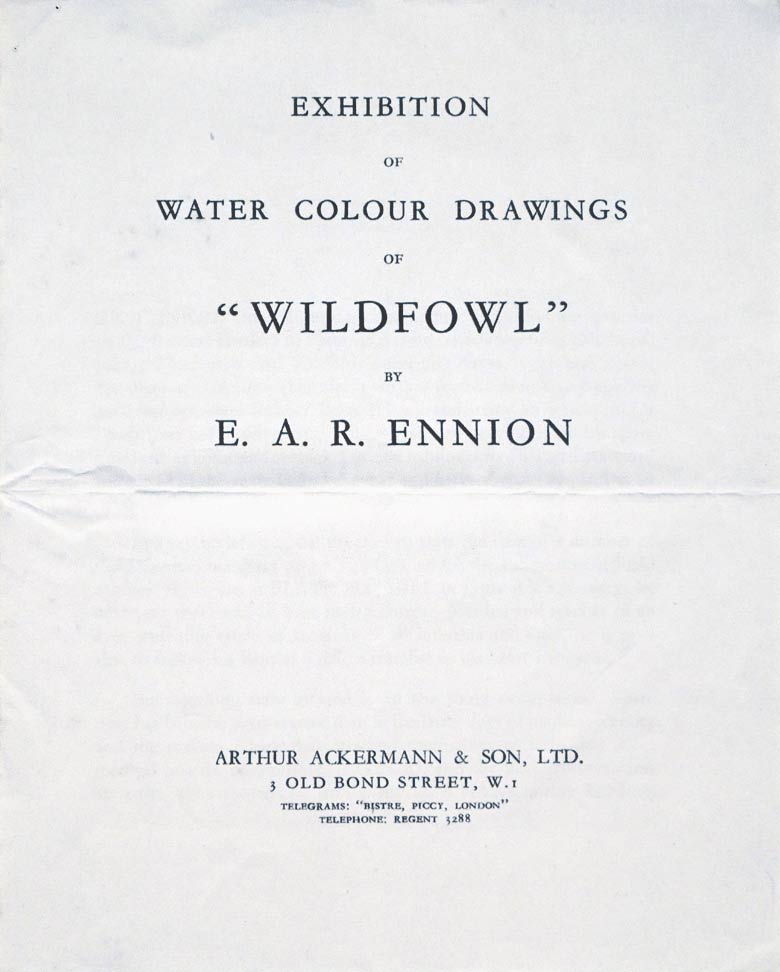 Eric Ennion Exhibition