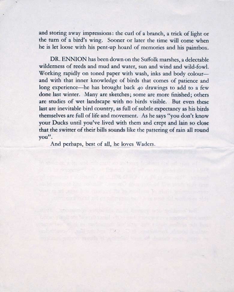 Eric Ennion Exhibition