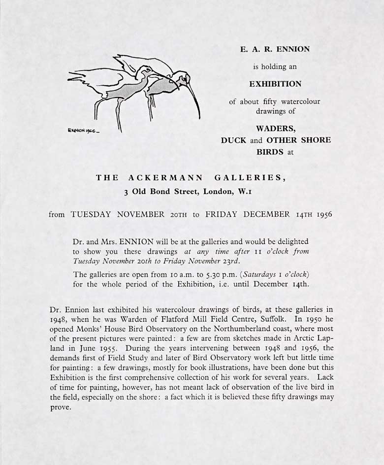 Eric Ennion Exhibition